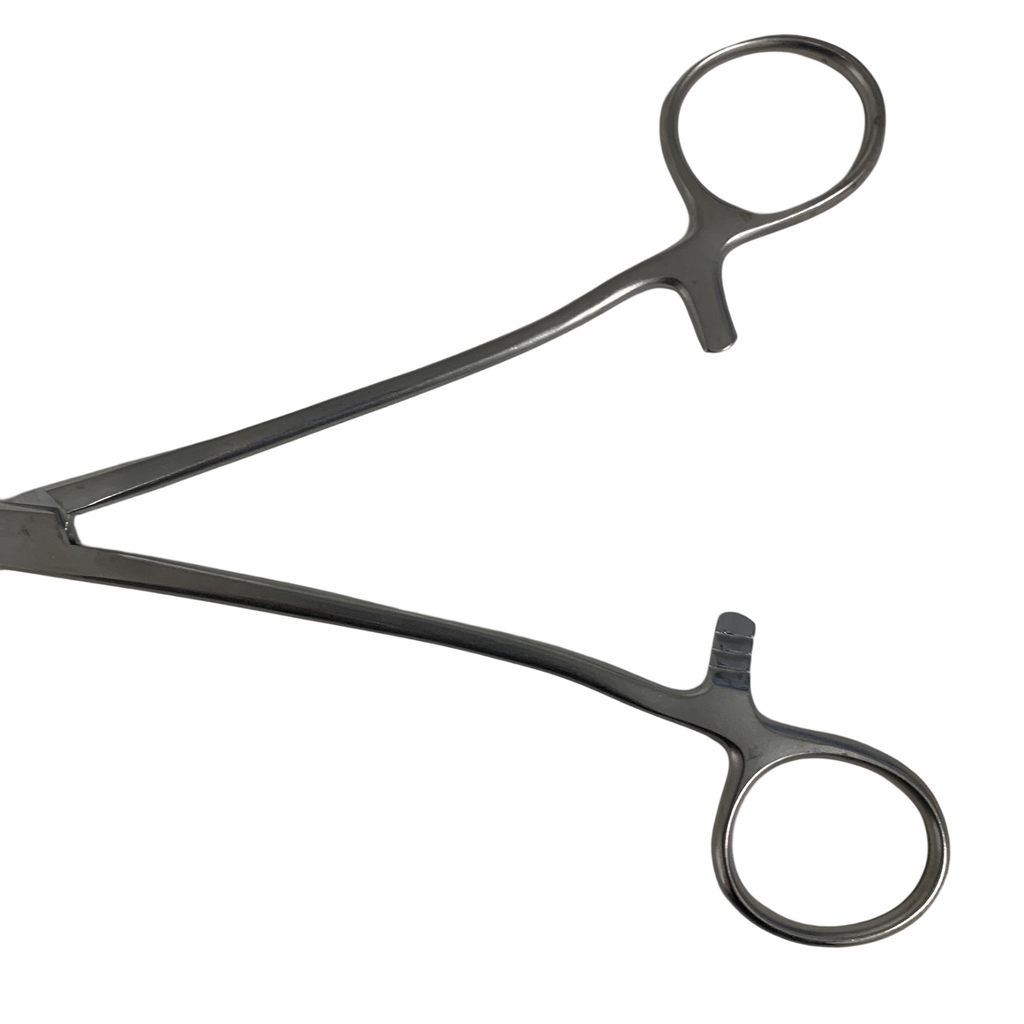 GERMAN SURGICAL INSTRUMENTS LOT OF 5 Heaney Ballentine Hysterectomy Clamps 8 in