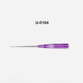 V. Mueller U-0164 CURETTE, SPINE CHROMA-LINE Angled #4 , 10 Inch Instrument