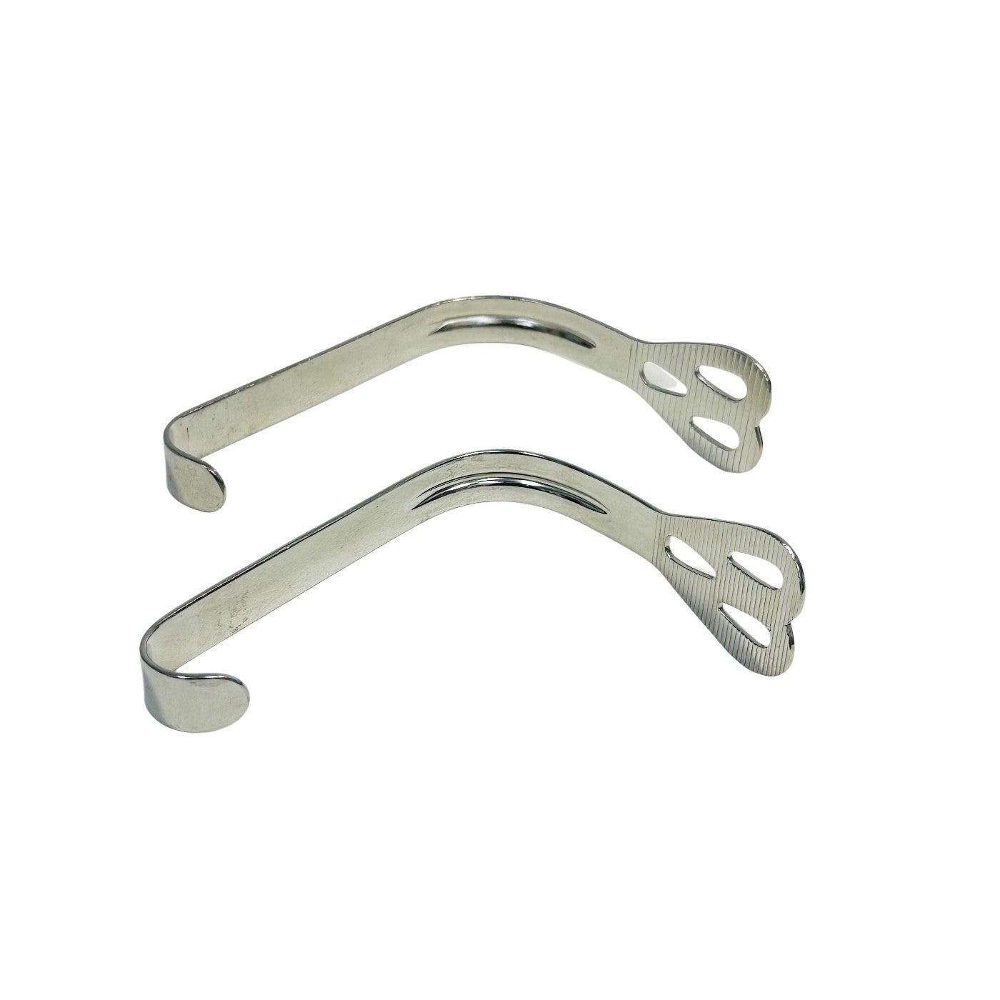 SKLAR / MF Wieder Tongue Depressor 5¼" Stainless Fenestrated Serrated LOT OF 2
