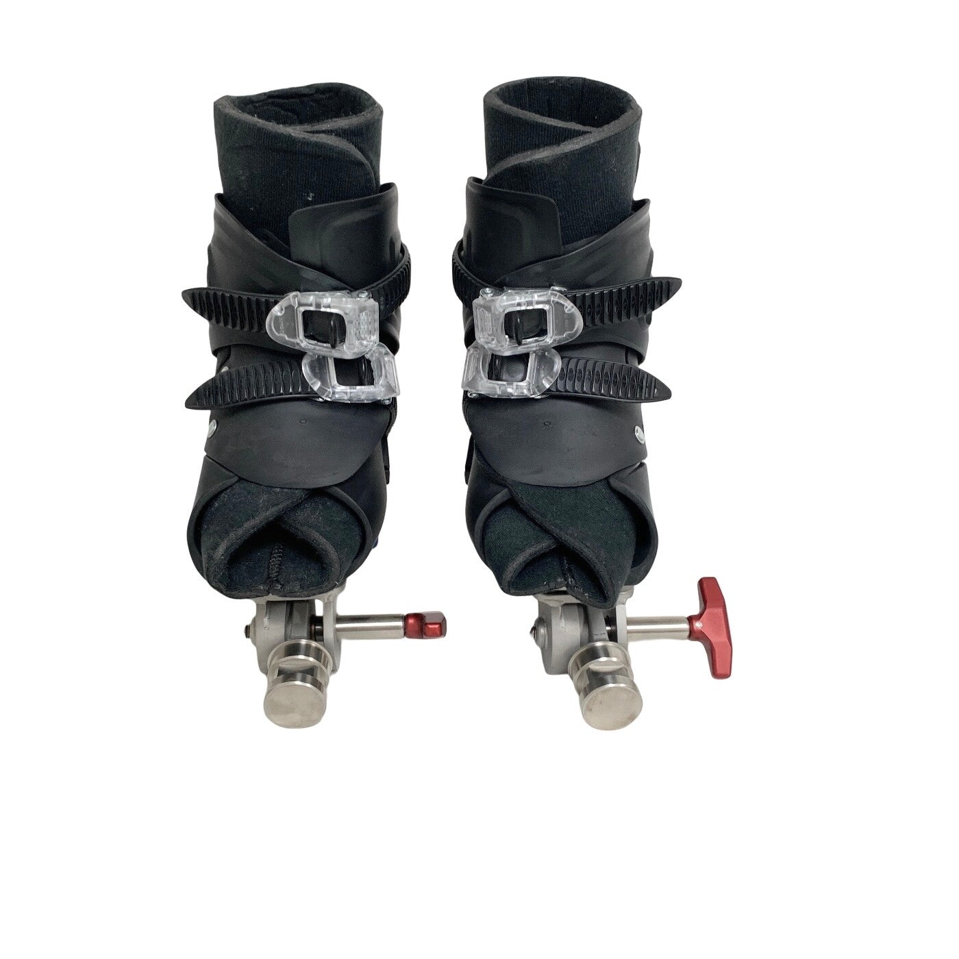 Mizuho OSI REF 5855-863, P-2 RIGHT/LEFT TRACTION BOOT, SMALL, PAIR w/ FOOT PLATE