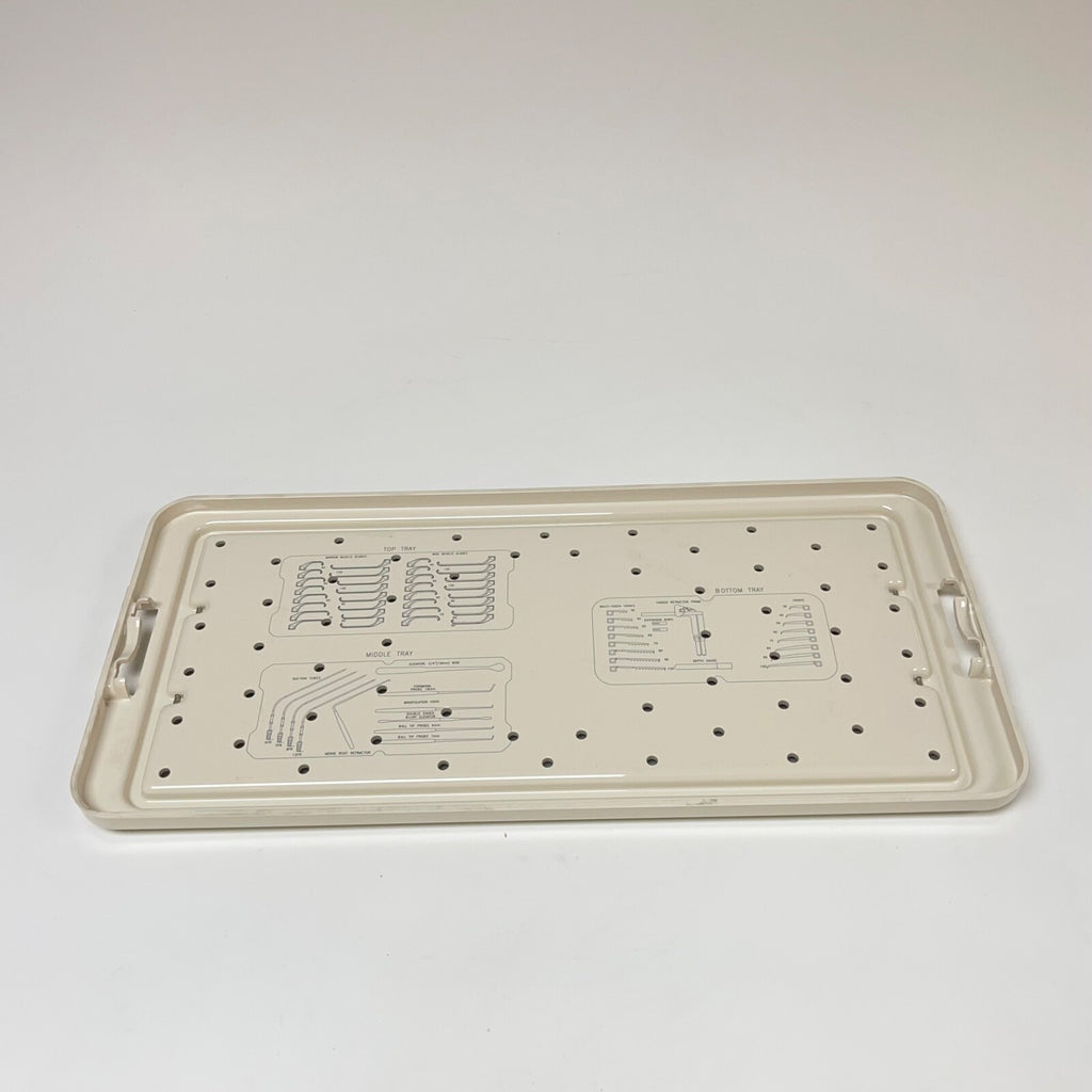 V. Mueller SHADOW-LINE McCULLOCH OFFSET LUMBAR RETRACTOR SYS INSTRUMENT'S CASE
