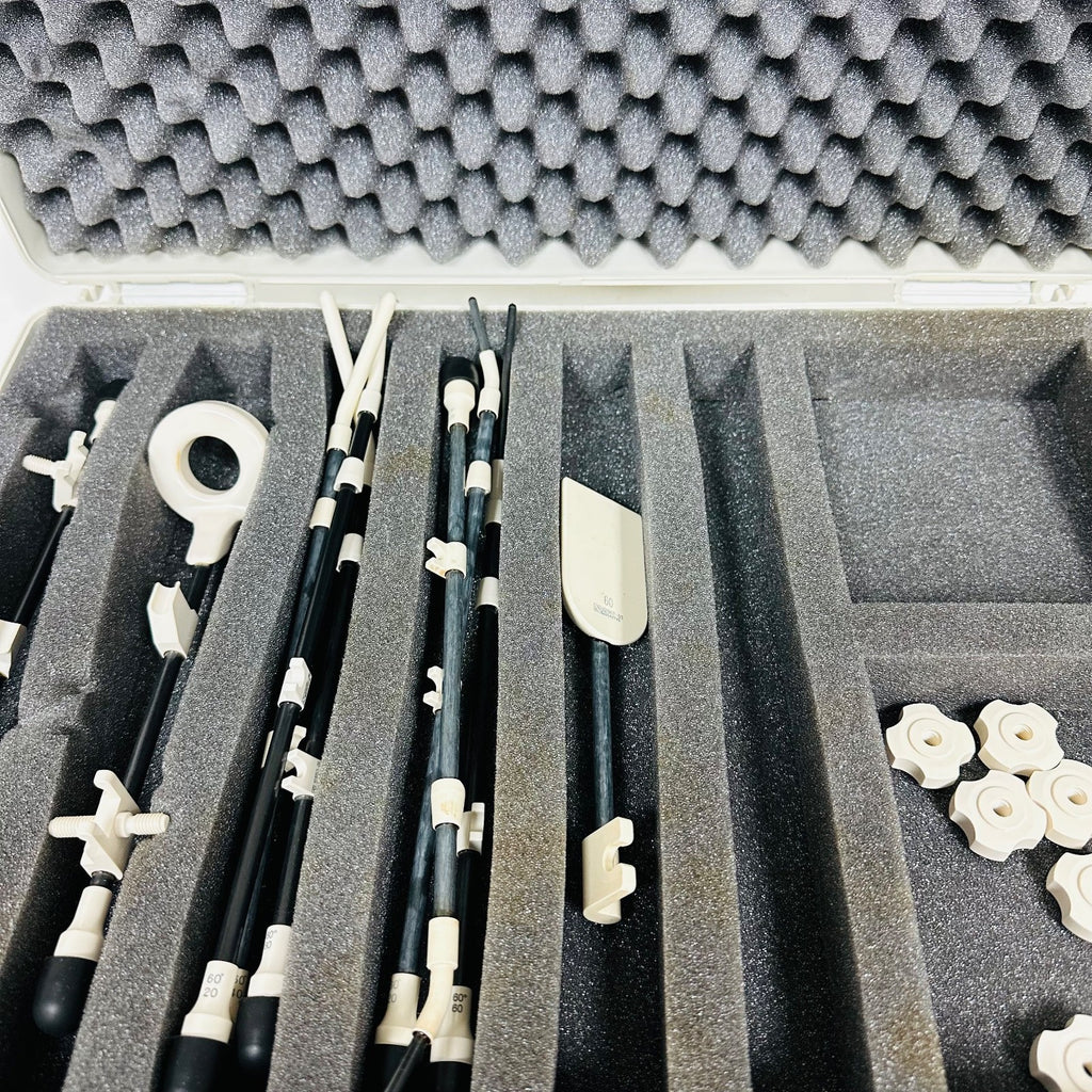 Nucletron / Elekta 101062 Ring CT/MR applicator set, 6 mm, 60º Instruments As Is