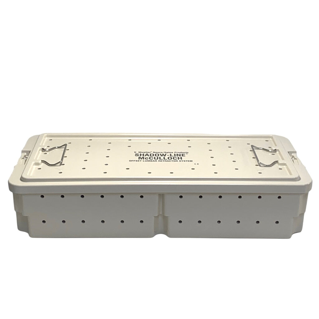 V.Mueller Neuro/Spine Shadow-Line McCulloch Offset Lumbar Retraction System Case