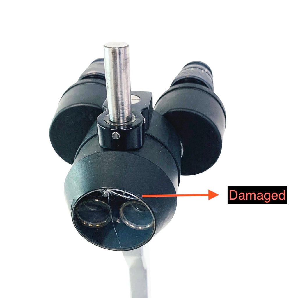 Mentor REF 75313, SLIT LAMP BINOCULAR HEAD FOR PARTS AS IS