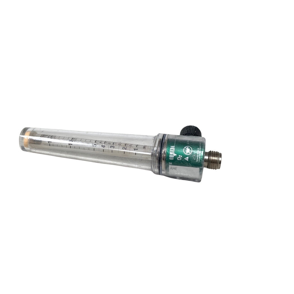 Ohmeda Oxygen Flowmeter 0-15 LPM Medical Gas Flow Meter DISS Connector