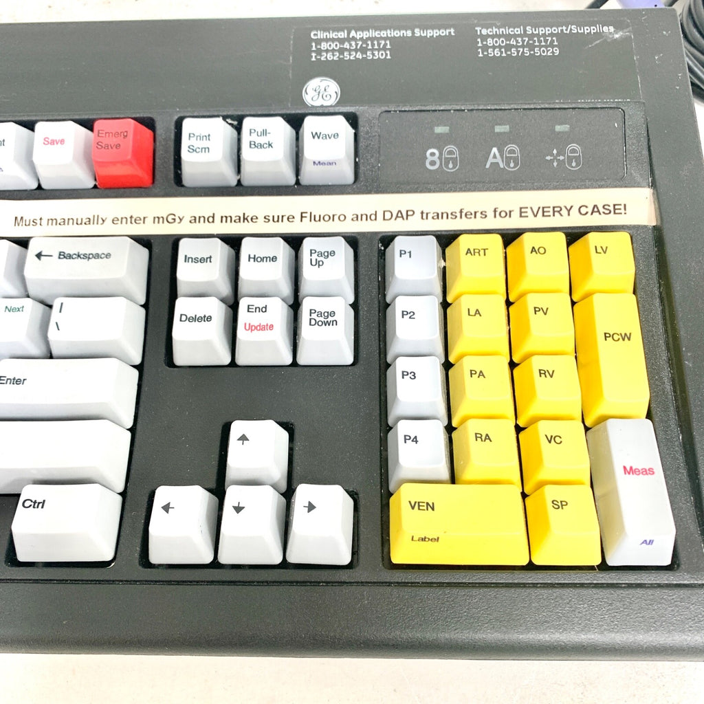 GE REF 2054858-001, UNICOMP MEDICAL KEYBOARD