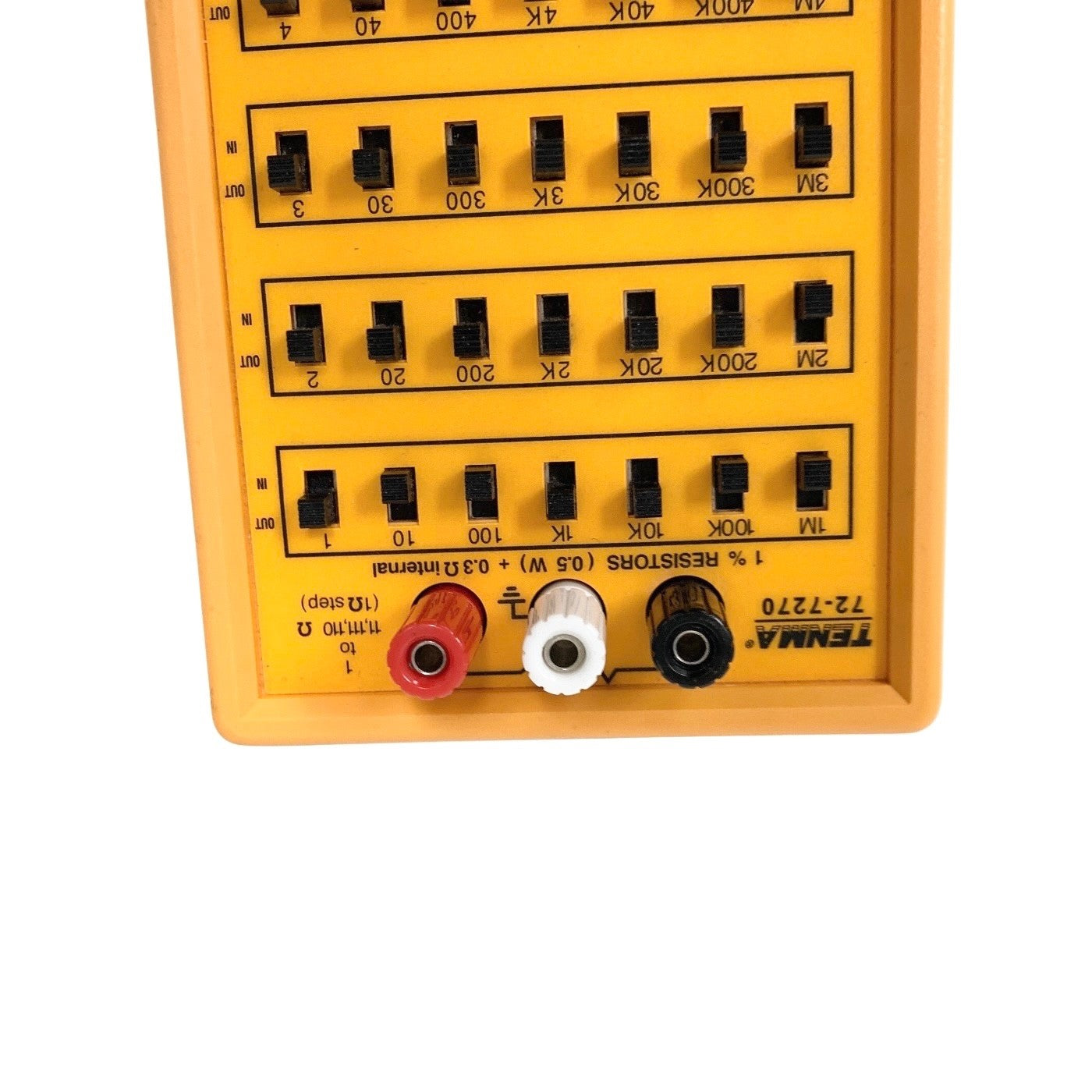 TRANSCAT BIOMEDICAL REF 72-7270, Resistance Decade Box