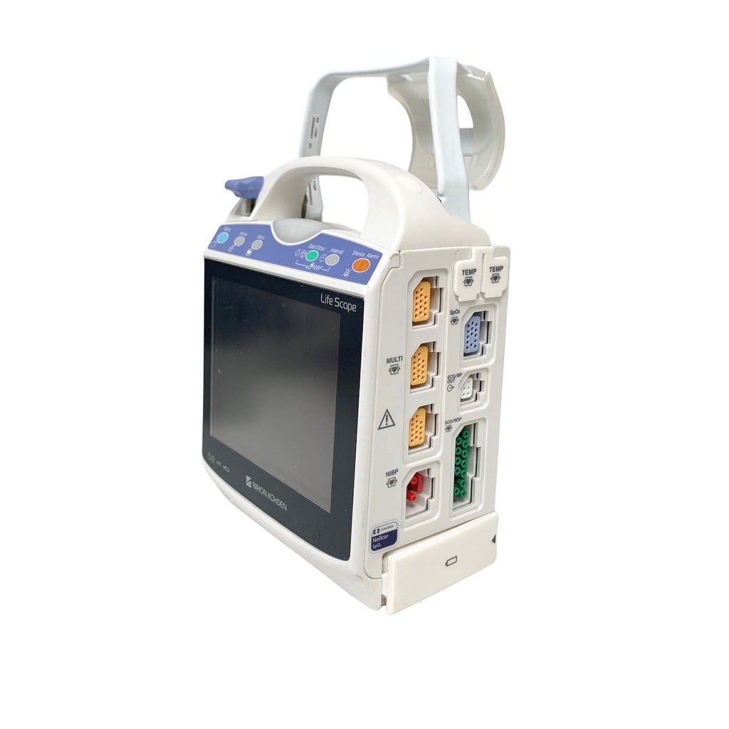 Nihon Kohden REF BSM-1753, Nellcor Oximax SPO2, ECG, NIBP, TEMP