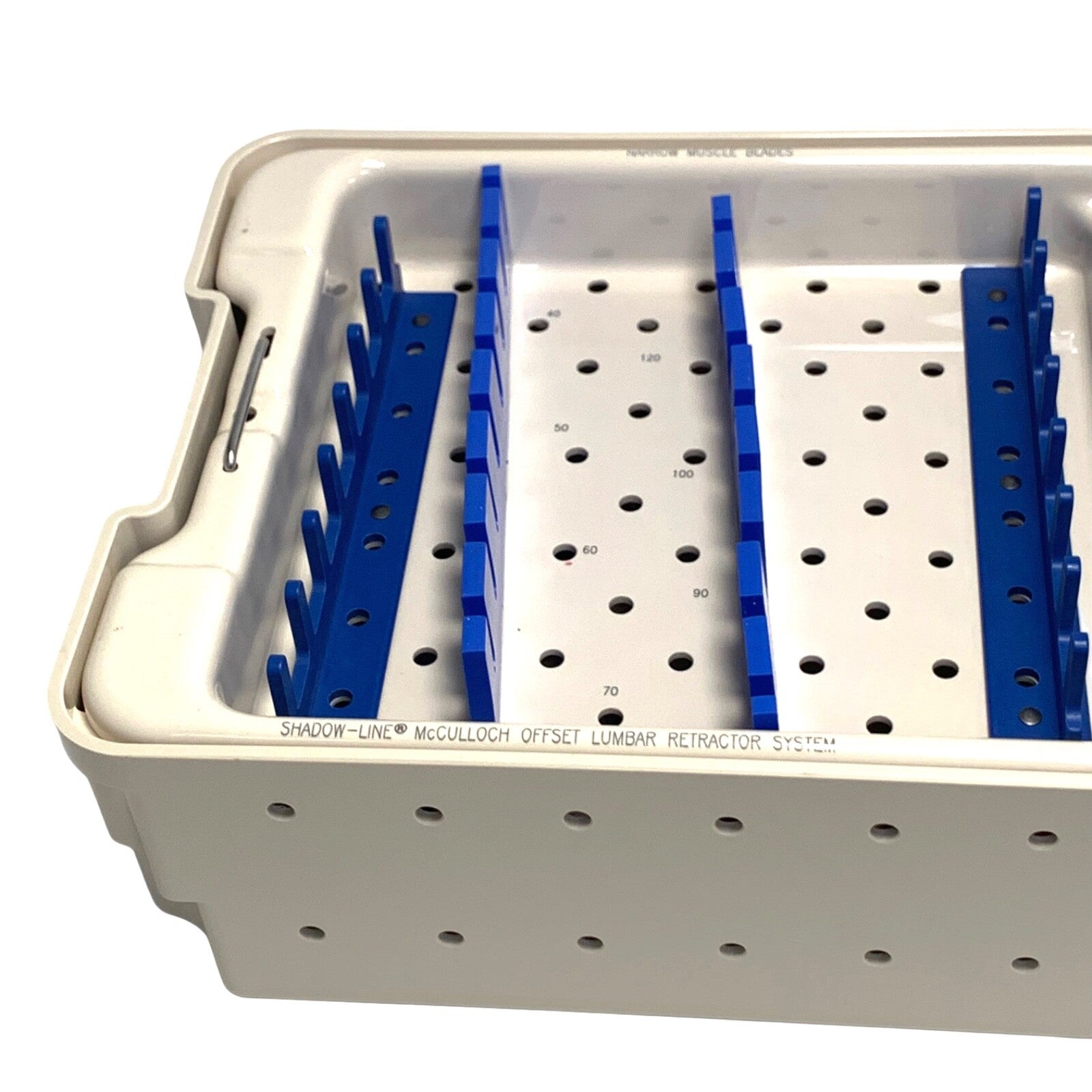 V.Mueller Neuro/Spine Shadow-Line McCulloch Offset Lumbar Retraction System Case