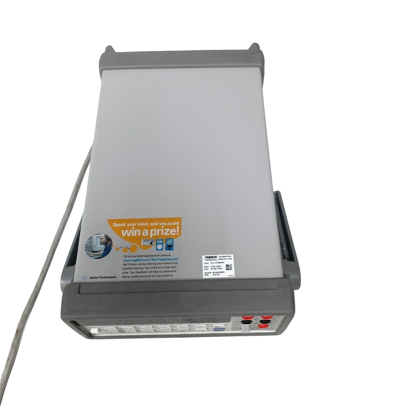 AGILENT REF 34401A, 61/2 Digital Multimeter, 6.5 digit