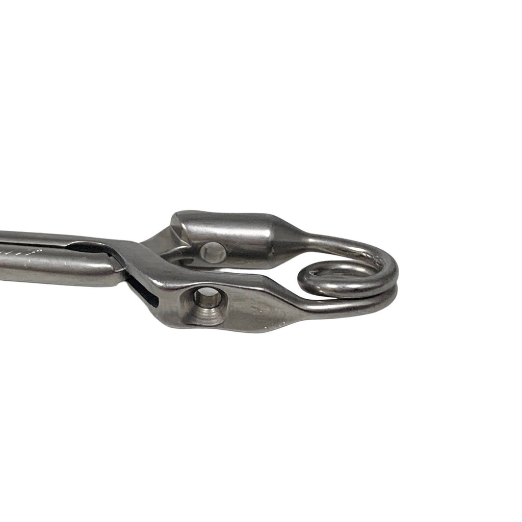 Aesculap PL545S Long Straight Atraumatic Vessel Clip 45mm Endo Style Silver
