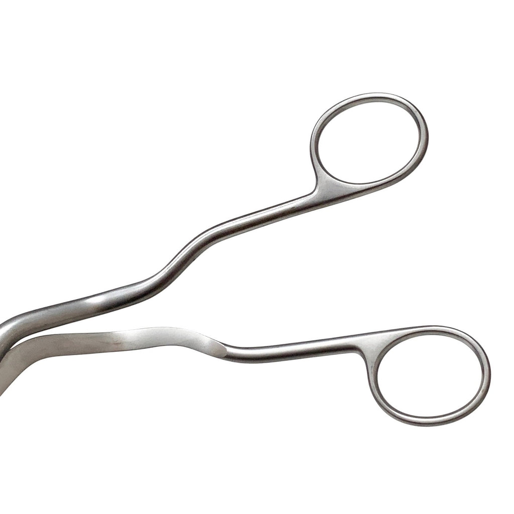 AESCULAP REF AN381R Catheter Introducing Forceps Magill 9-3/4 Inch, Adult Angled