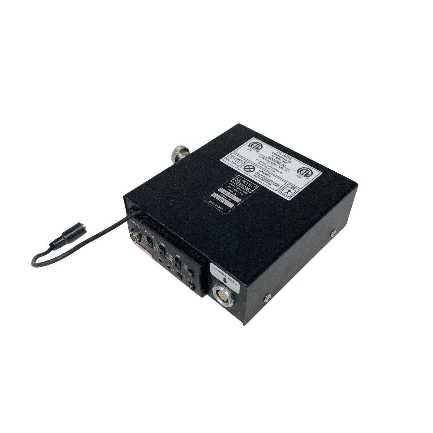 LUXTEC REF 2085-HD, CAMERA CONTROL PROCESSOR UNIT