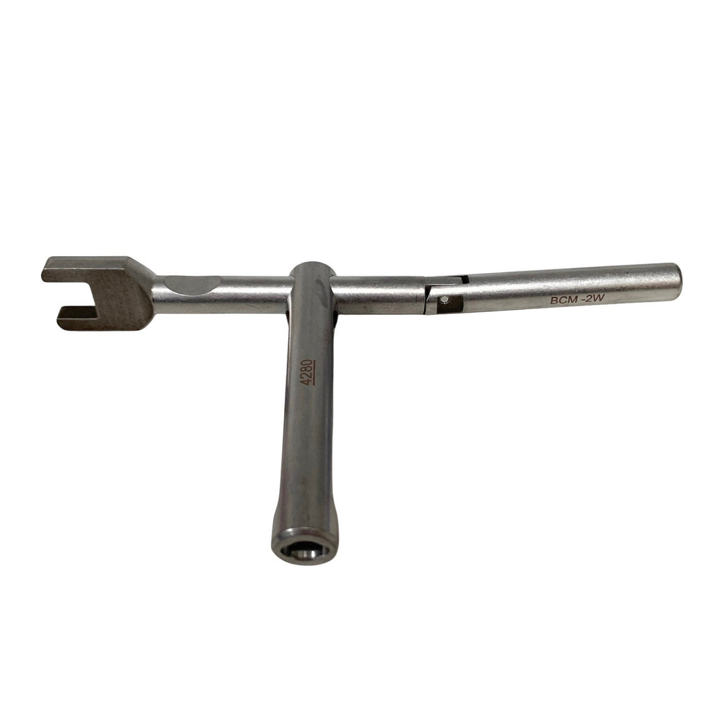 MISONIX REF BCM-2W, Blade T-wrench w/BCM-CW NeXus Counter WRENCH & AESCULAP CASE