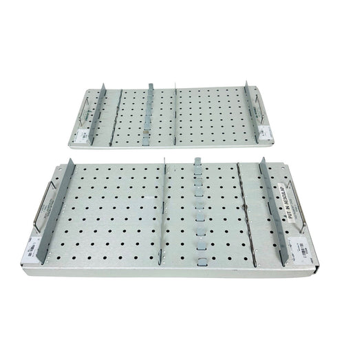 Acromed 2029T-1  &  2029T-2  Instrument Case Tray 1 And Tray 2 For Curettes Set