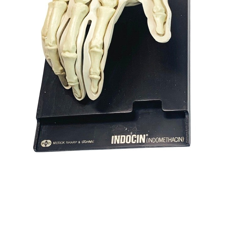 INDOCIN MERCK SHARP & DOHME INDOMETHACIN ANATOMICAL HUMAN HAND