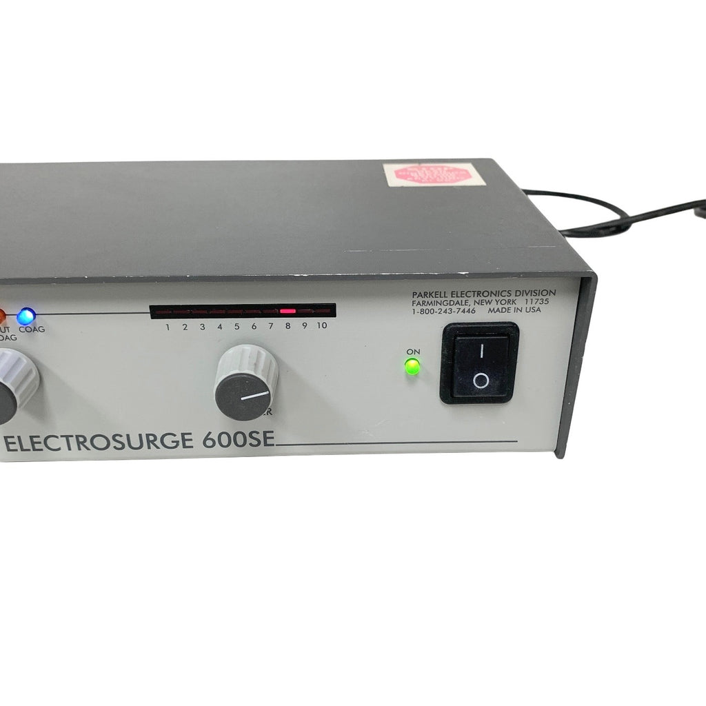 PARKELL SENSIMATIC REF 600SE, ELECTROSURGERY UNIT, W/ FOOTSWITCH & 2 HANDPIECE