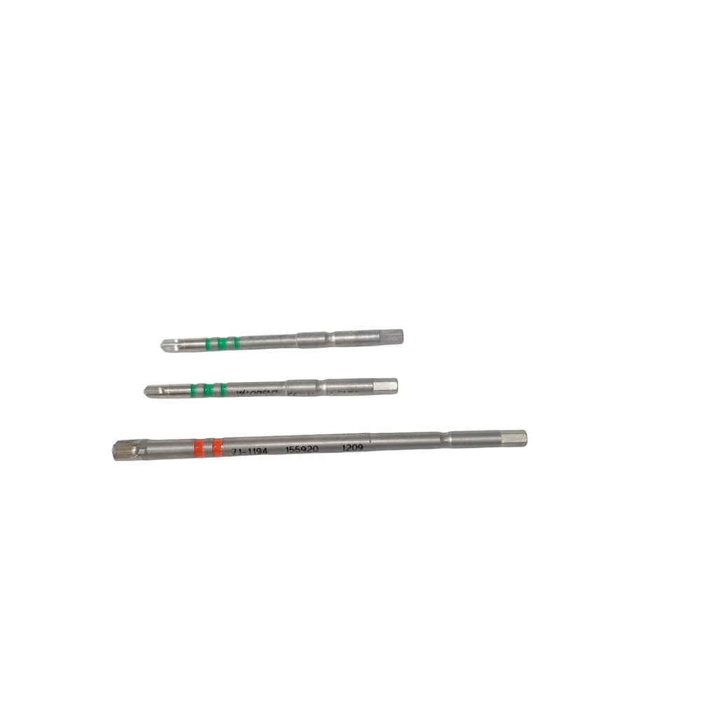 W.Lorenz Microfixation 50-1000 Power Driver 2.4mm Blades 71-1194 50-1015 & Case