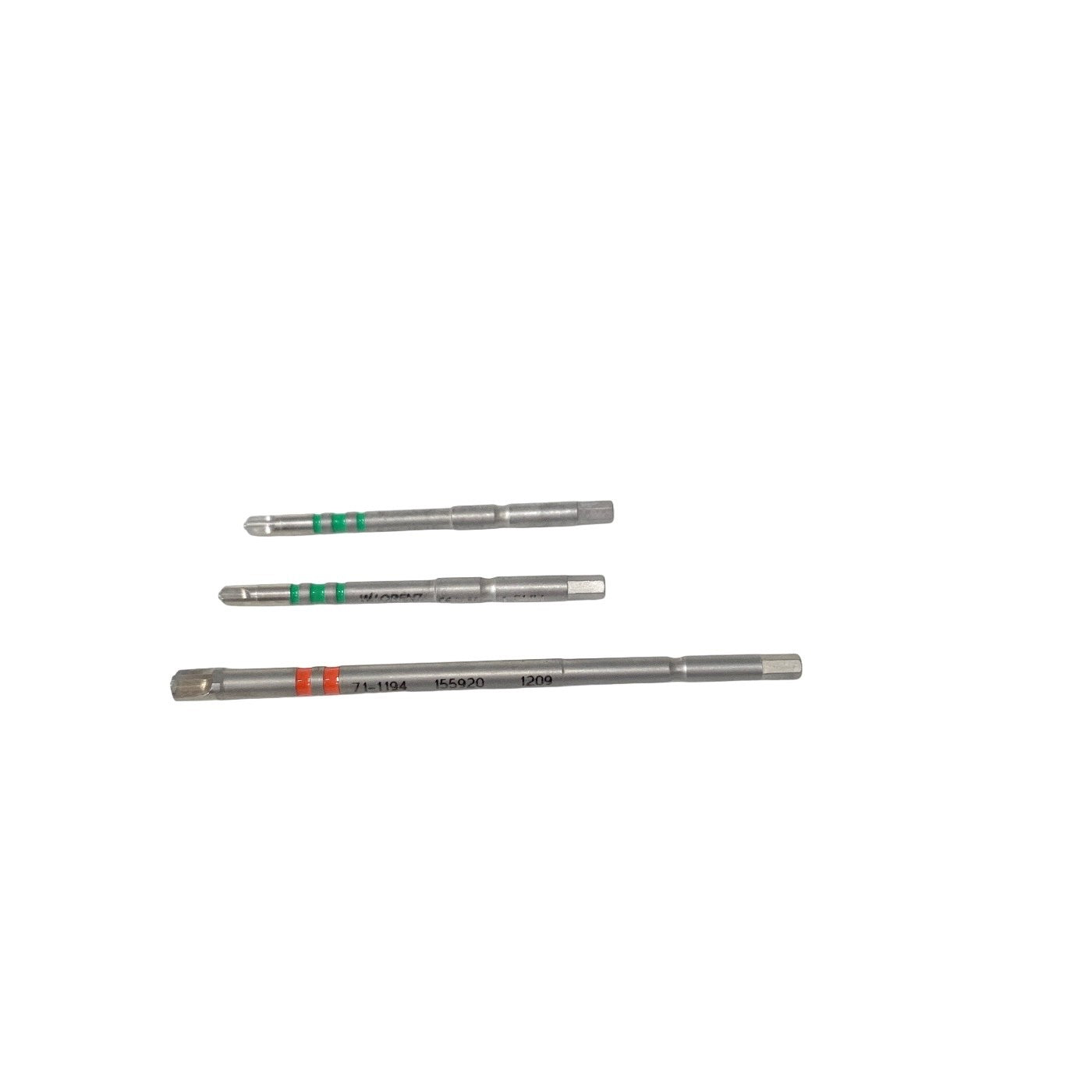 W.Lorenz Microfixation 50-1000 Power Driver 2.4mm Blades 71-1194 50-1015 & Case
