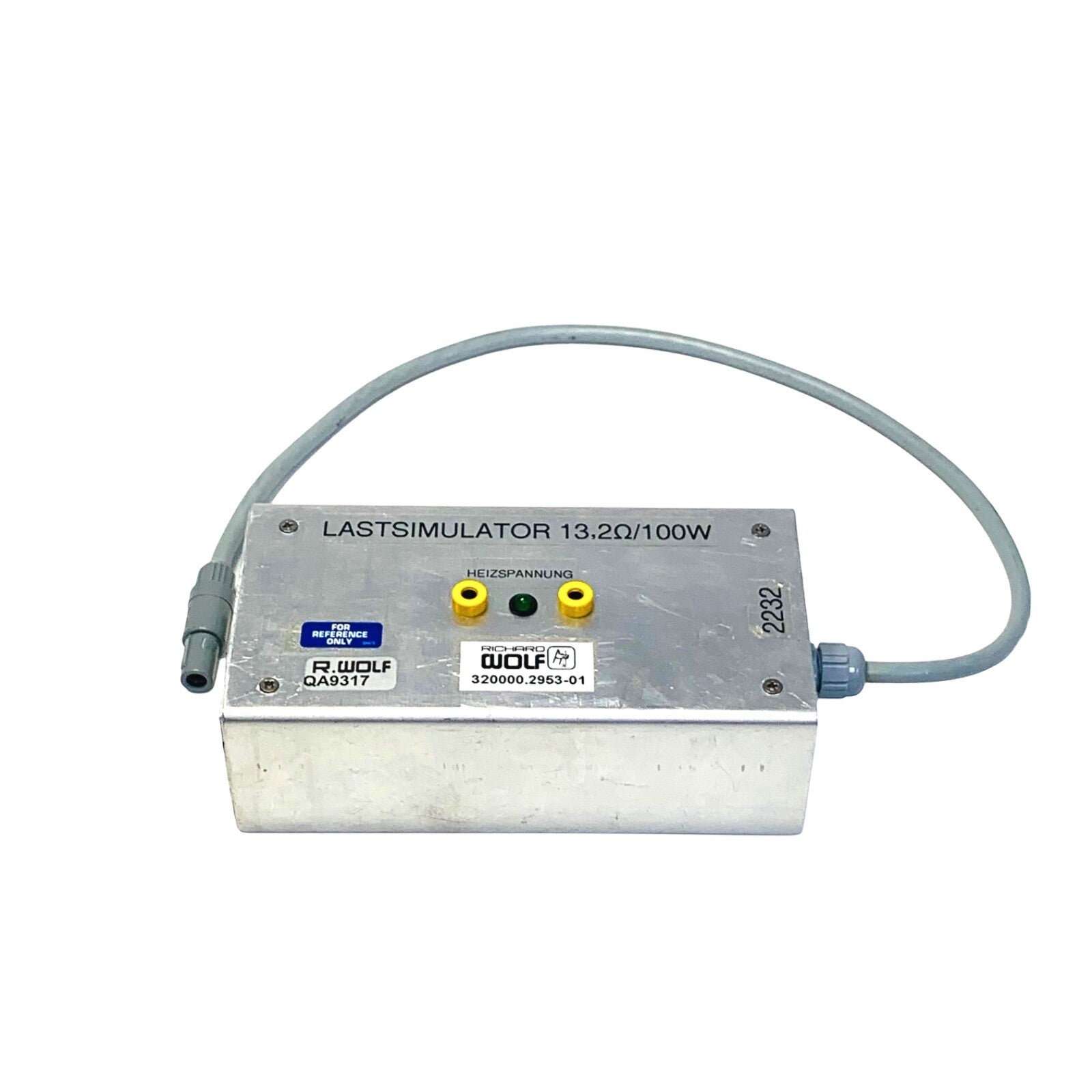 R.WOLF REF 32000-2953-01, LASTSIMULATOR 13,2 OHM, 100W