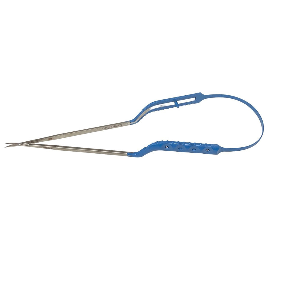 Lawton Elite 102948A Micro Scissors 180mm Curved Sharp Blades Vascular Ophthalmi