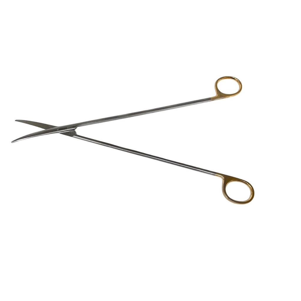 Aesculap BC282R, Metzenbaum Scissors 9" Curved Tungsten Carbide TC Surgical Tool