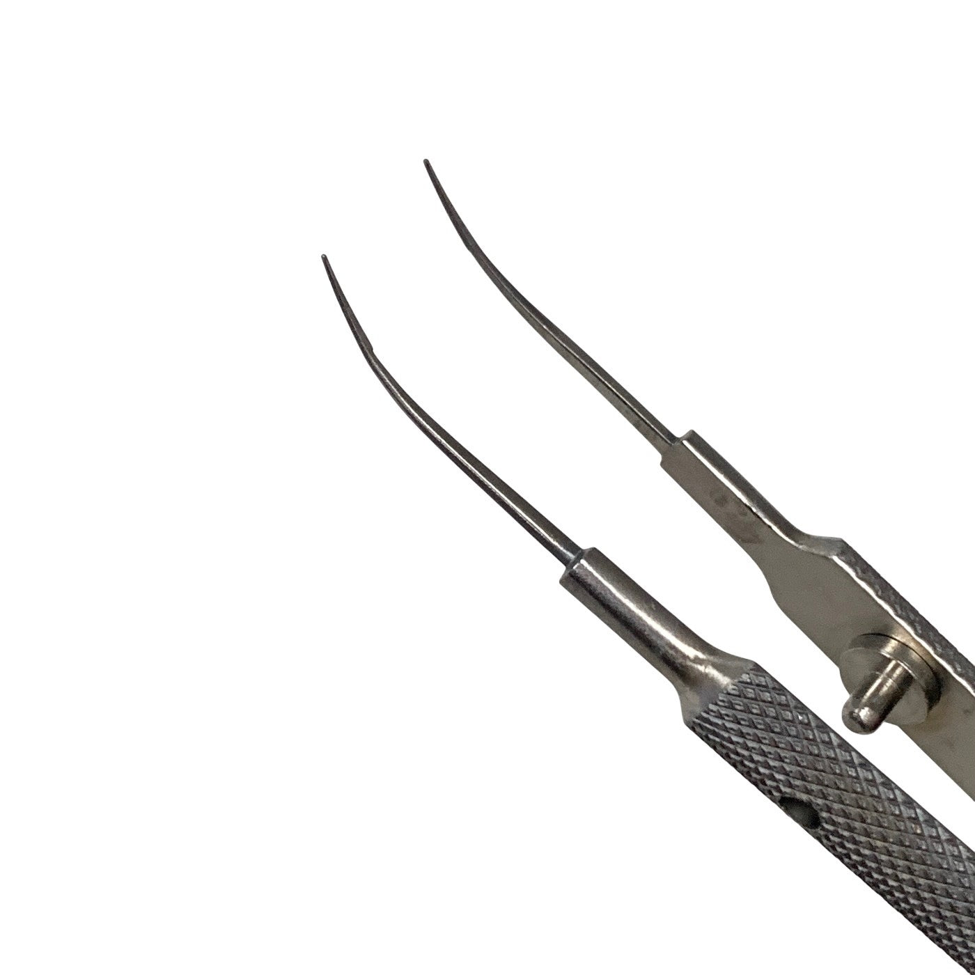 Storz E3192FT Girard Fine Tying Forceps Curved 5mm Platform Ophthalmic Surgical