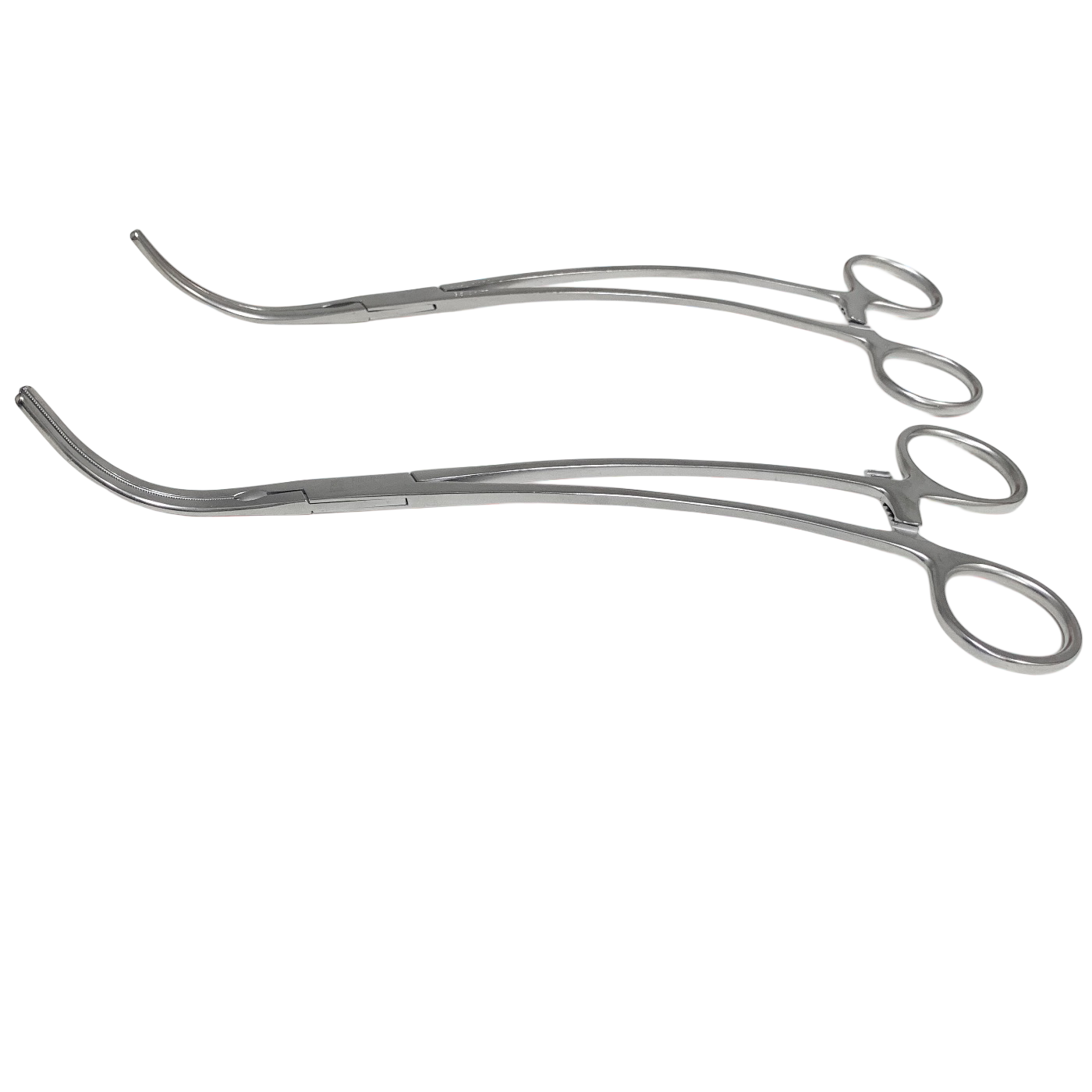 Pilling LOT OF 2 35-3631 & 35-3630 DeBakey Medium Surgical Clamp 10.5"