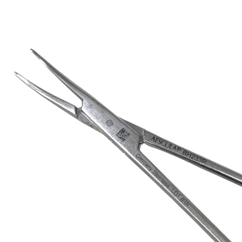 Aesculap BH233R Julian Thoracic Artery Forceps Curved CVD Jaw 9-3/8" Surgical