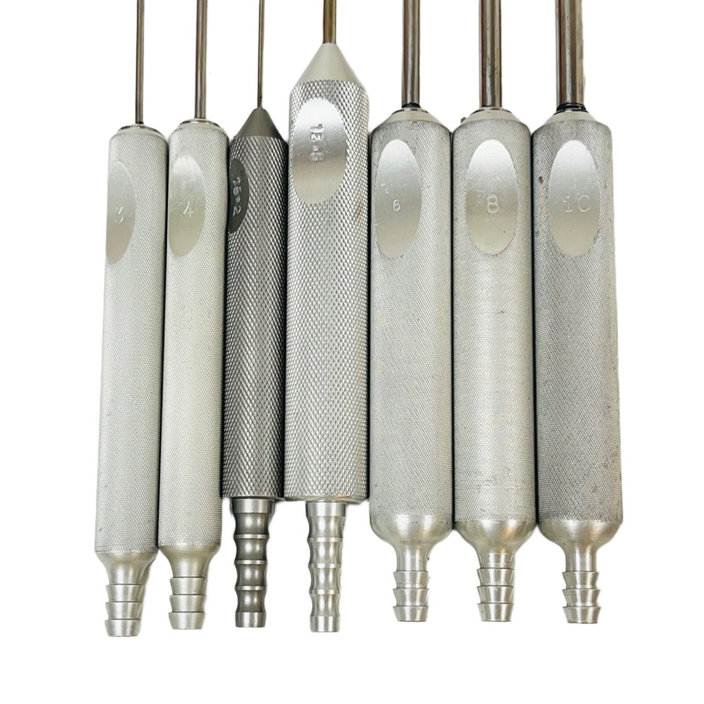 Standard Single Port Liposuction Cannula Lot Of 7