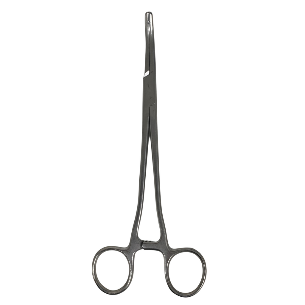 GERMAN SURGICAL INSTRUMENTS LOT OF 5 Heaney Ballentine Hysterectomy Clamps 8 in