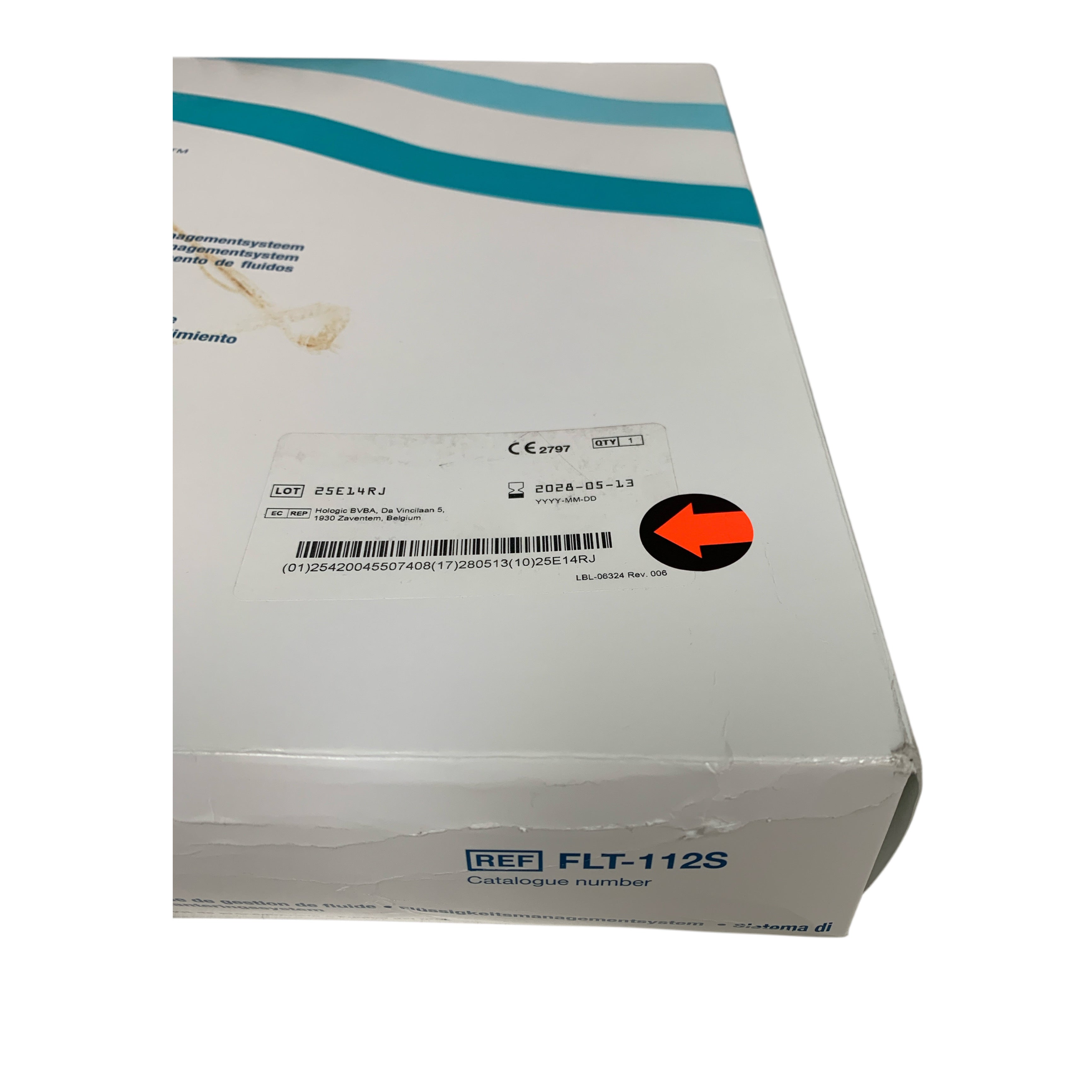 HOLOGIC REF FLT-112S Fluent Fluid Management System Procedure Kit, Exp.2028/05