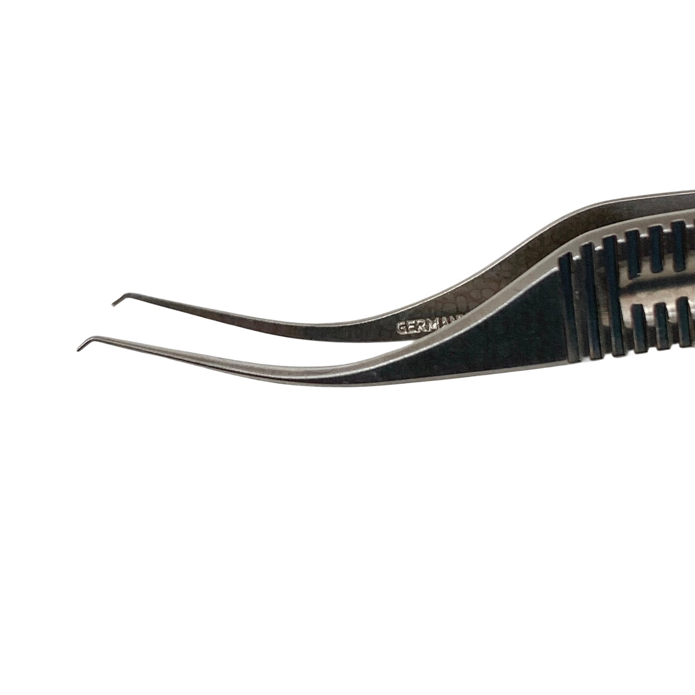 AMBLER REF 2240E Troutman-Barraquer colibri corneal forceps 2 7/8'',0.12mm 1x2 teeth set at 45º, flat handle