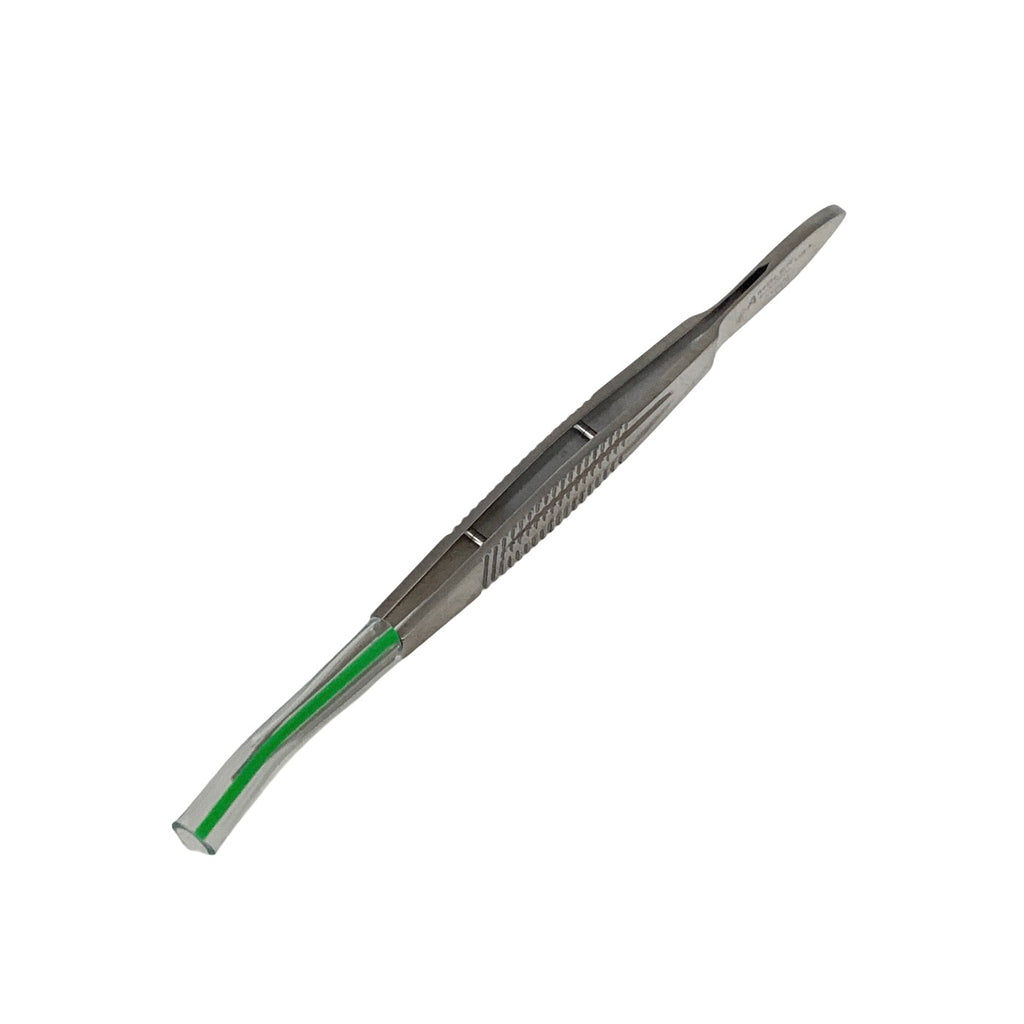 AMBLER Ref 2560E Harms tying forceps 4 1/4'',straight shafts, smooth jaws, 6.5mm tying platforms, wide flat handle
