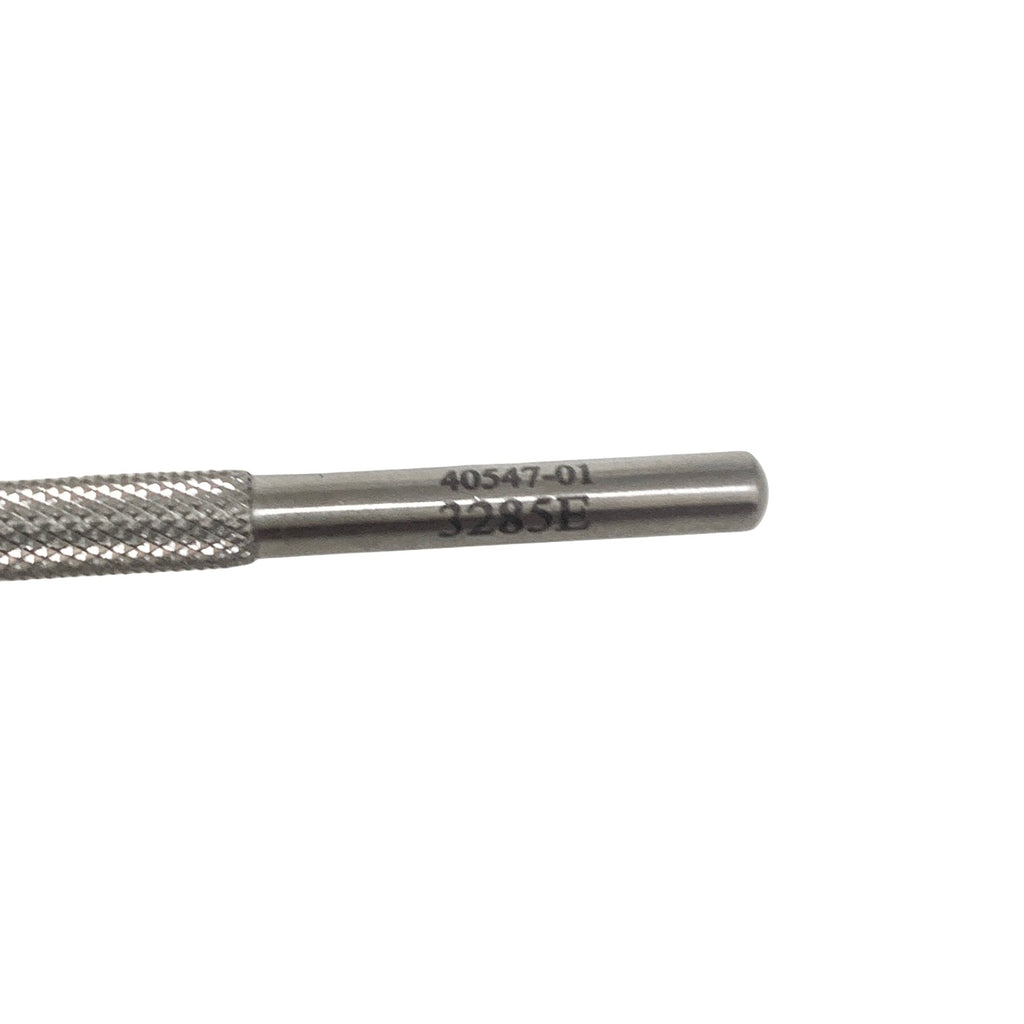 AMBLER REF 3285E Bechert nucleus rotator 4 7/8'',angled shaft, 7.0mm from bend to tip, horizontal y-shaped rotator tip, round handle