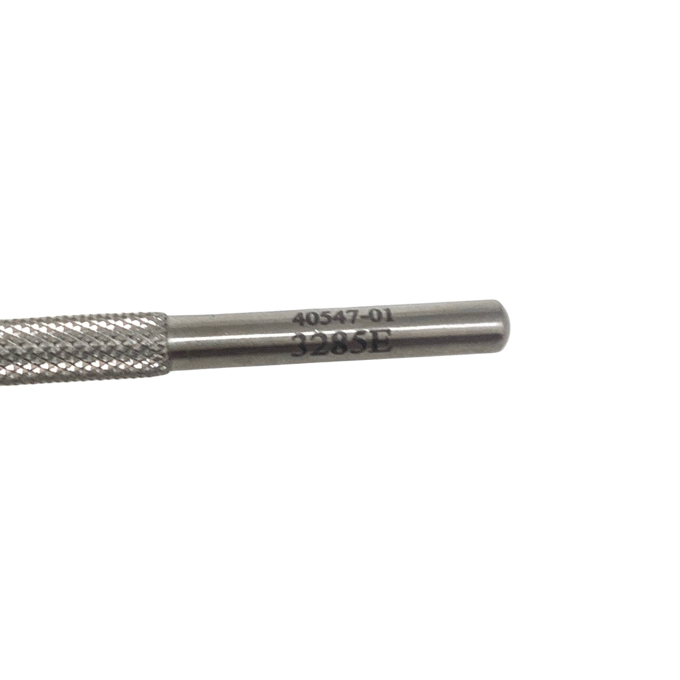 AMBLER REF 3285E Bechert nucleus rotator 4 7/8'',angled shaft, 7.0mm from bend to tip, horizontal y-shaped rotator tip, round handle