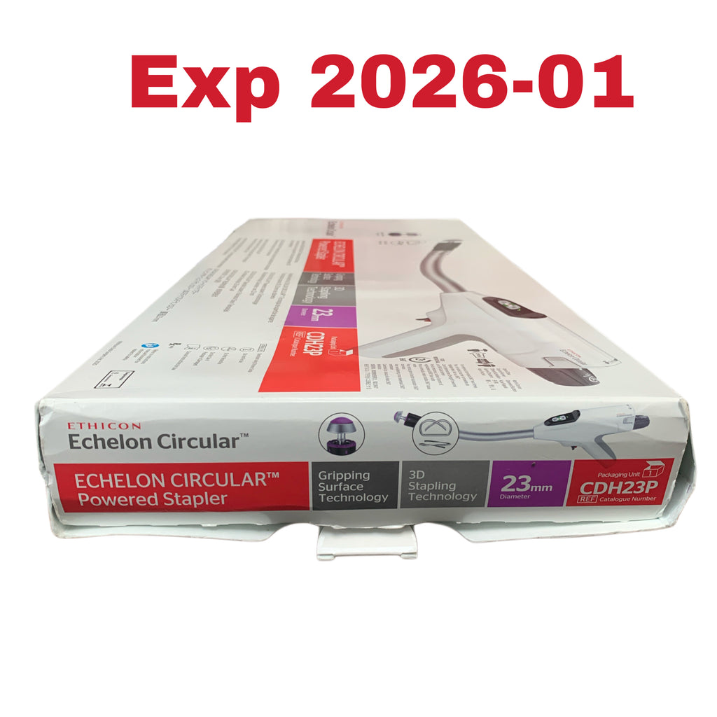ETHICON CDH23P Echelon Circular Powered Stapler Gripping Surface Technology 3D Stapling Technology 23mm EXP 2026 01