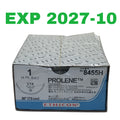 ETHICON REF 8455H Prolene Polypropylene Suture 1 CTX 48mm 30" Box of 36, Exp.2027/10