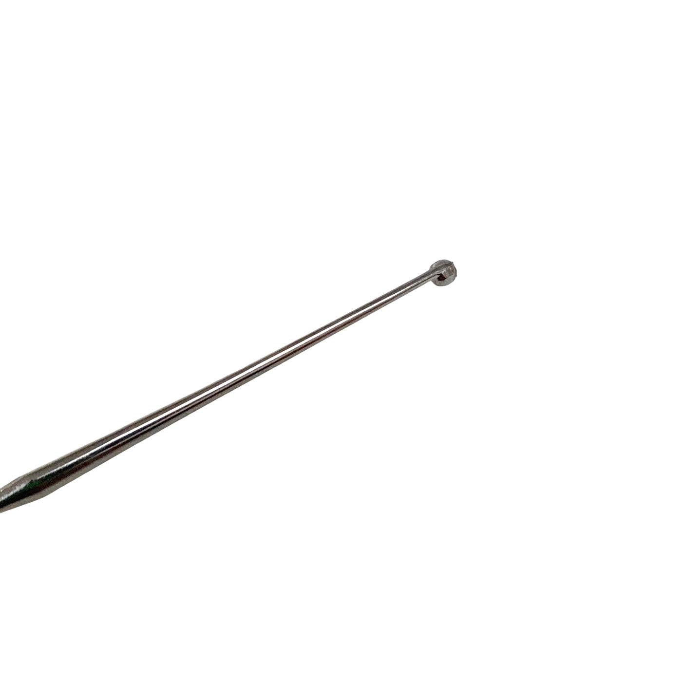 AMBLER REF 9107E Meyerhoeffer chalazion curette 4 7/8'',straight, size 2, 2.0mm cup, flat handle
