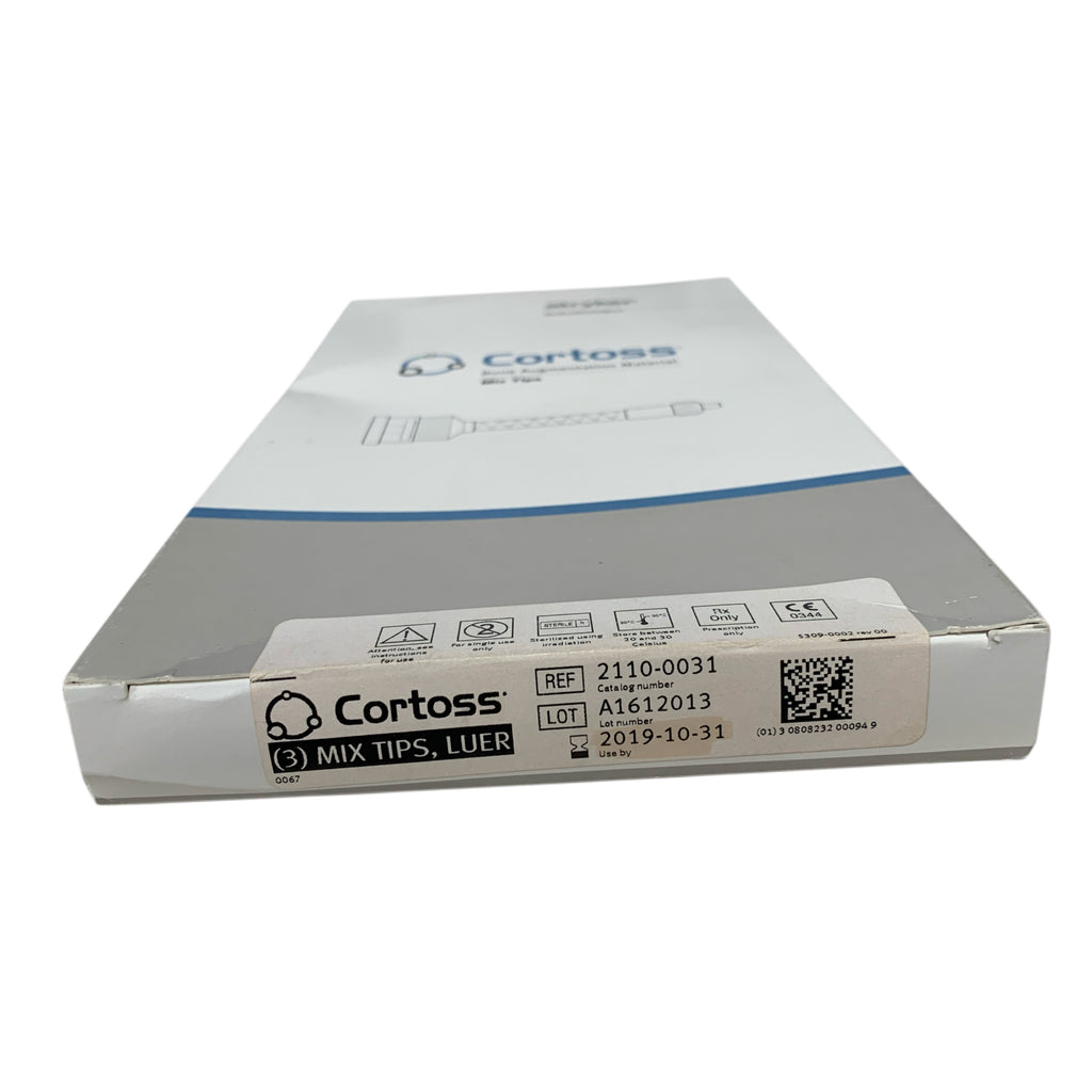 STRYKER REF 2110-0031 Cortoss Bone Augmentation Material Mix Tips, Exp. 2019/10
