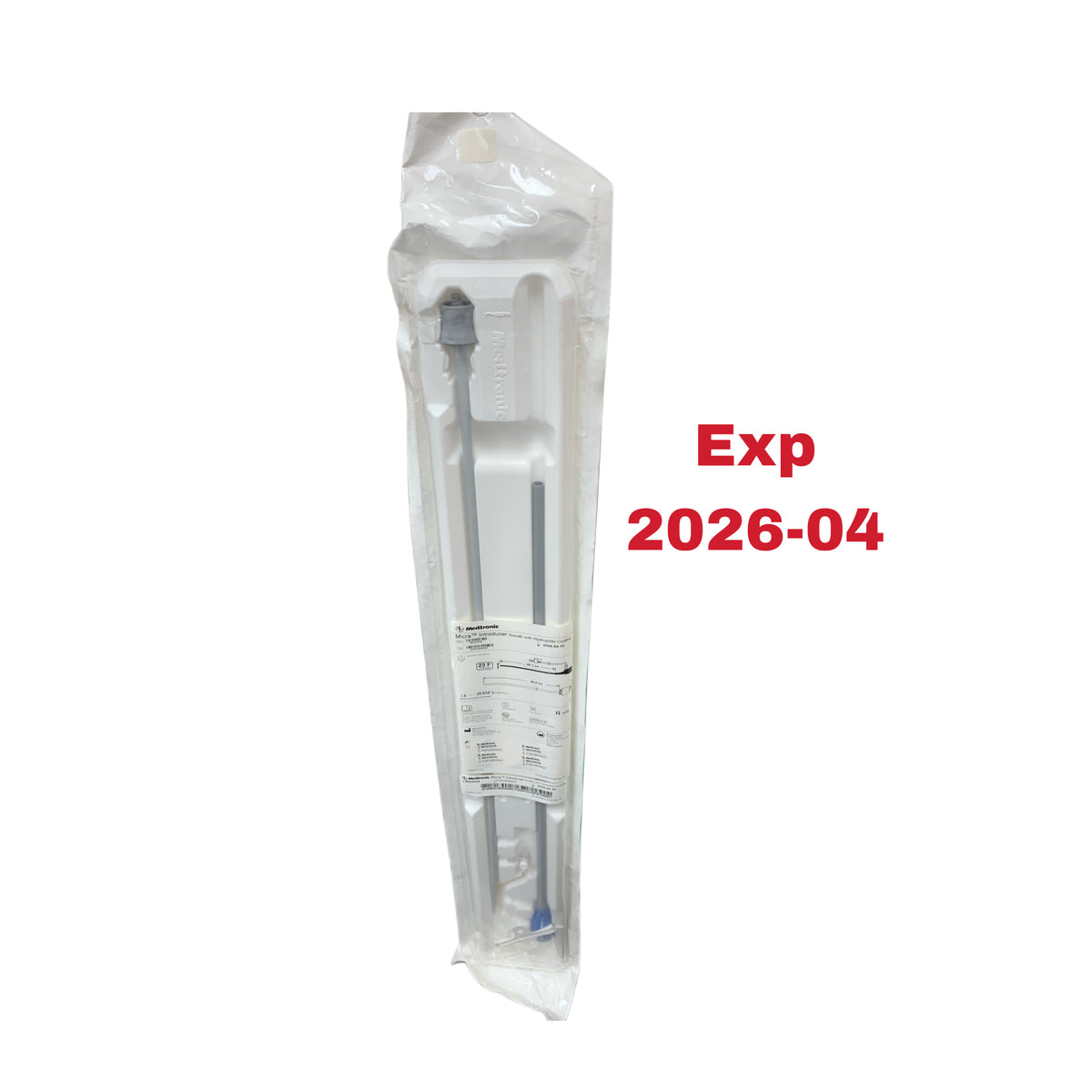 MEDTRONIC MI2355A Micra Introducer Sheath with Hydrophilic Coating 23 F 55.7 cm 0.035 in EXP 2026 04