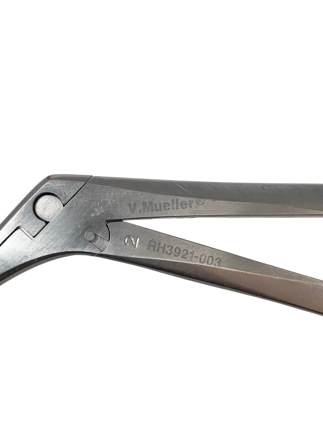 V. MUELLER REF RH3921-002 Blakesley Nasal Fenestrated Jaw Forceps 11x4mm Cup