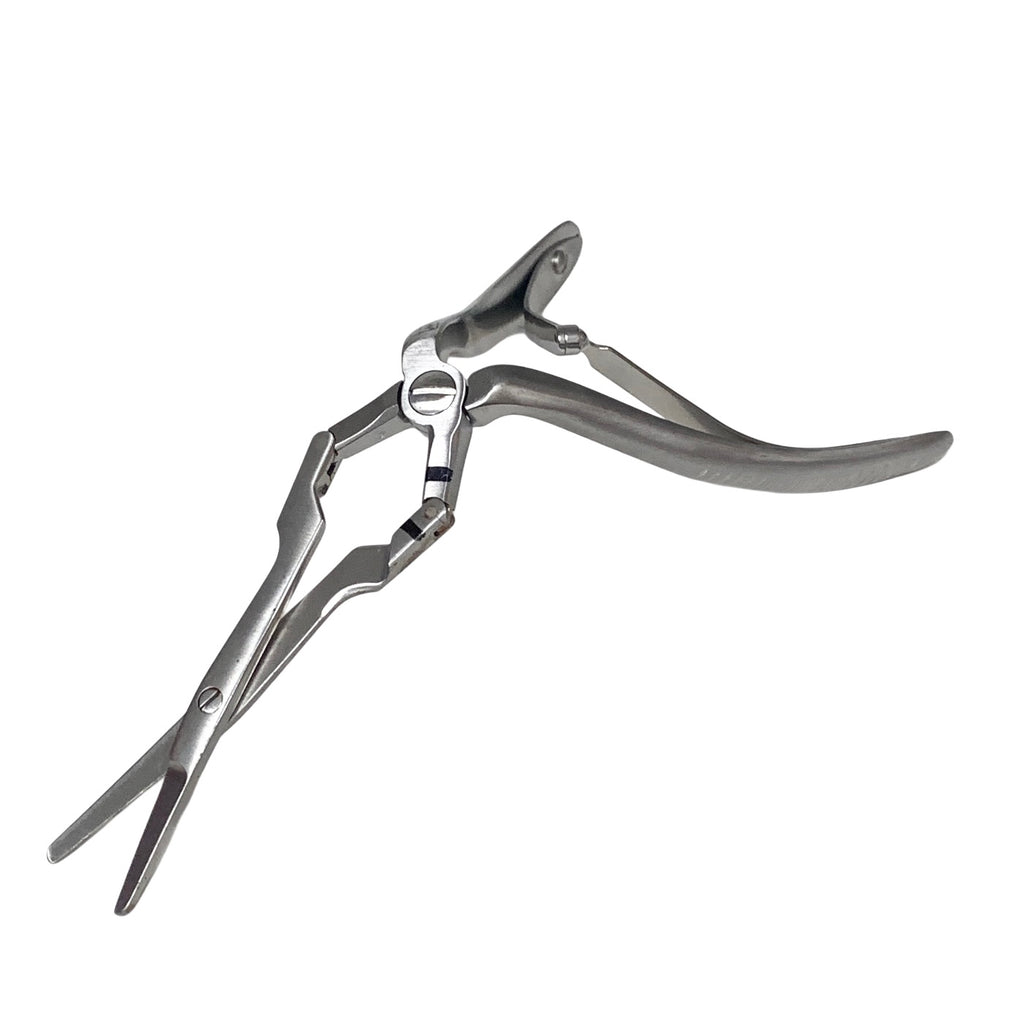 MILLENNIUM Ref 2-3090 Scissors Becker Double Action Serrated Blade ENT