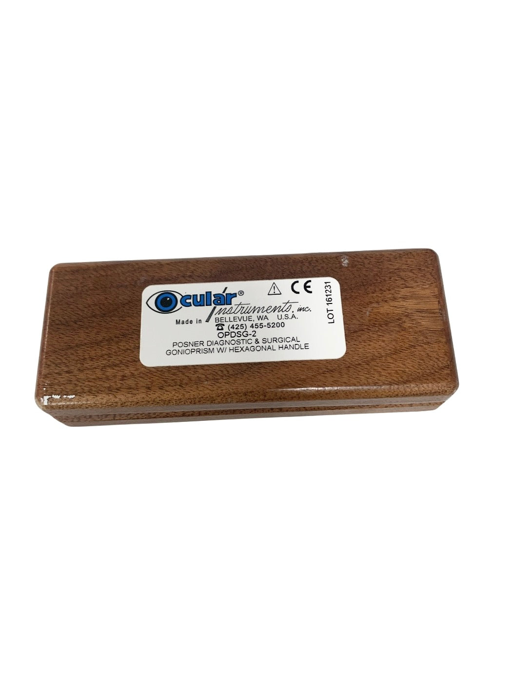 OCULAR REF OPDSG-2 POSNER DIAGNOSTIC & SURGICAL GONIOPRISM W/ HEXAGONAL HANDLE