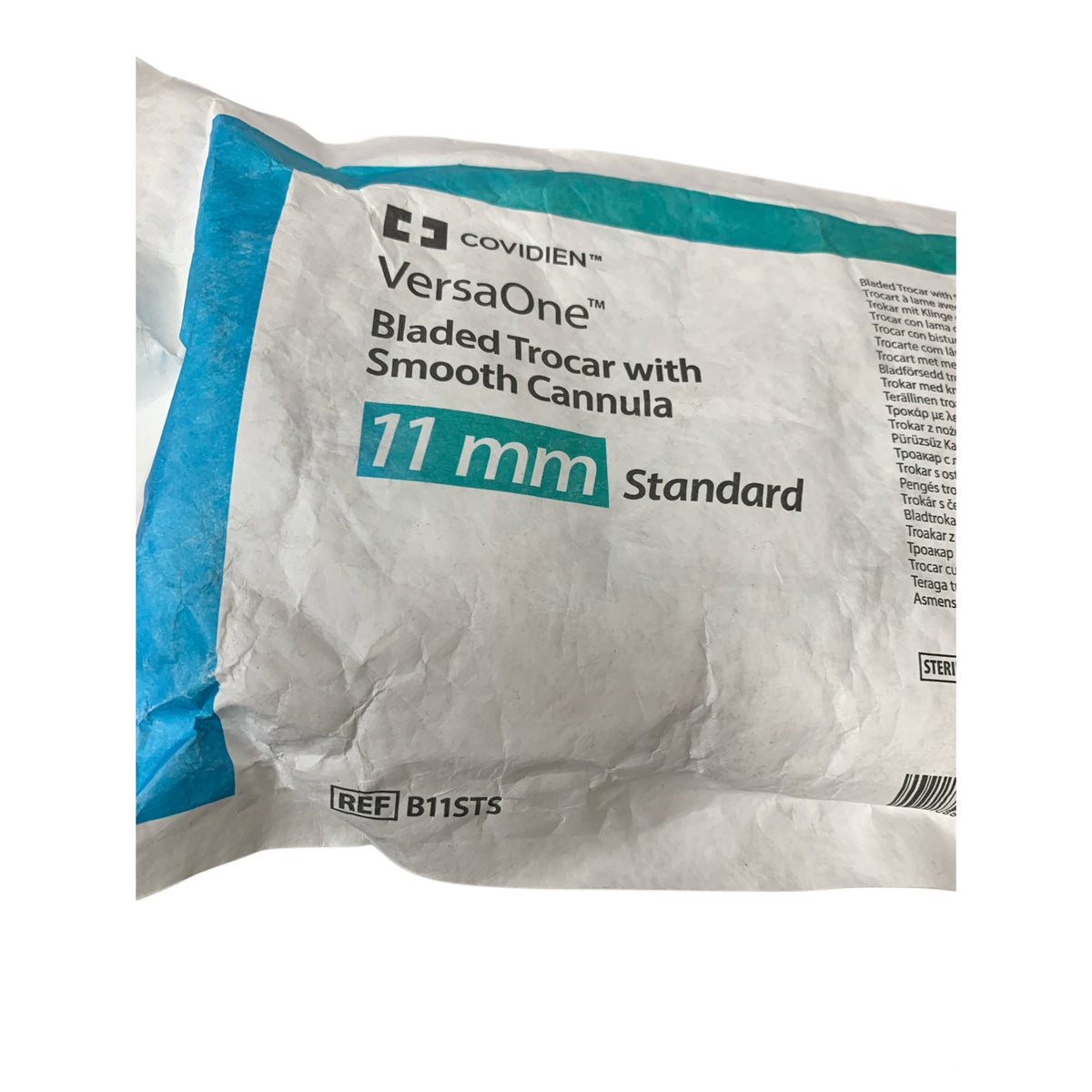 COVIDIEN B11STS VersaOne Bladed Trocar with Smooth Cannula 11 mm Standard Exp 2026 06