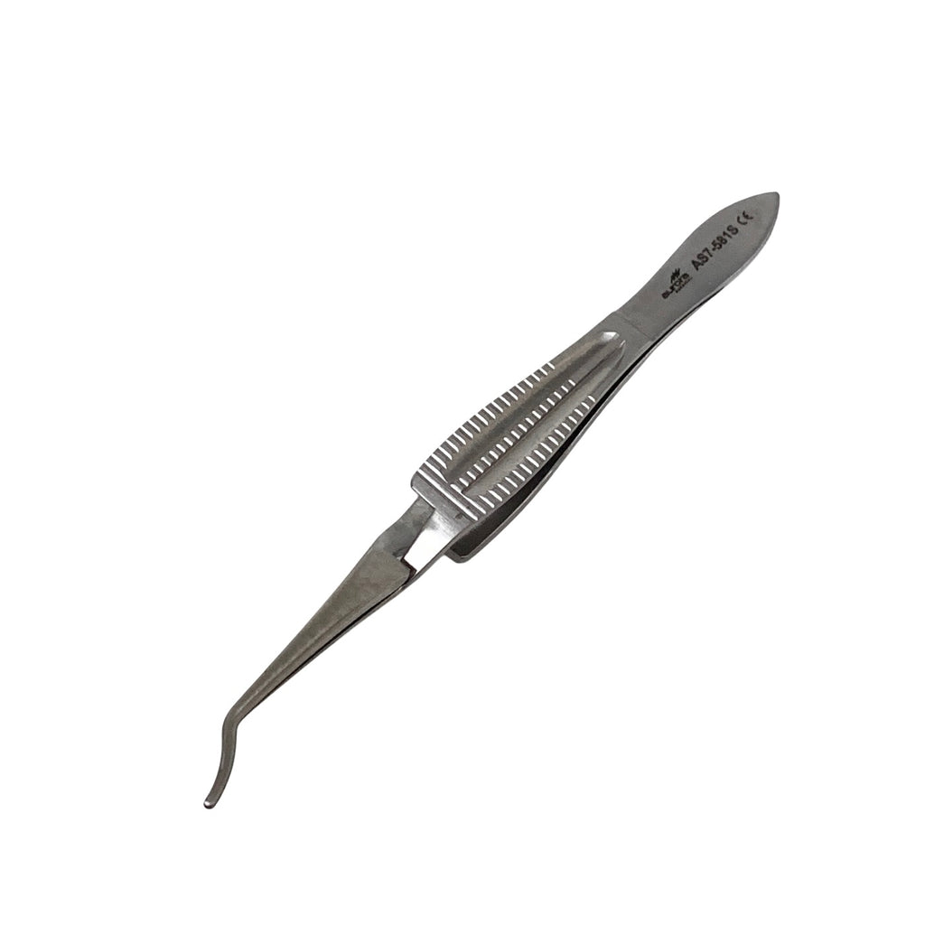 AURORA REF AS7-581S Scleral Plug Forceps, Stainless