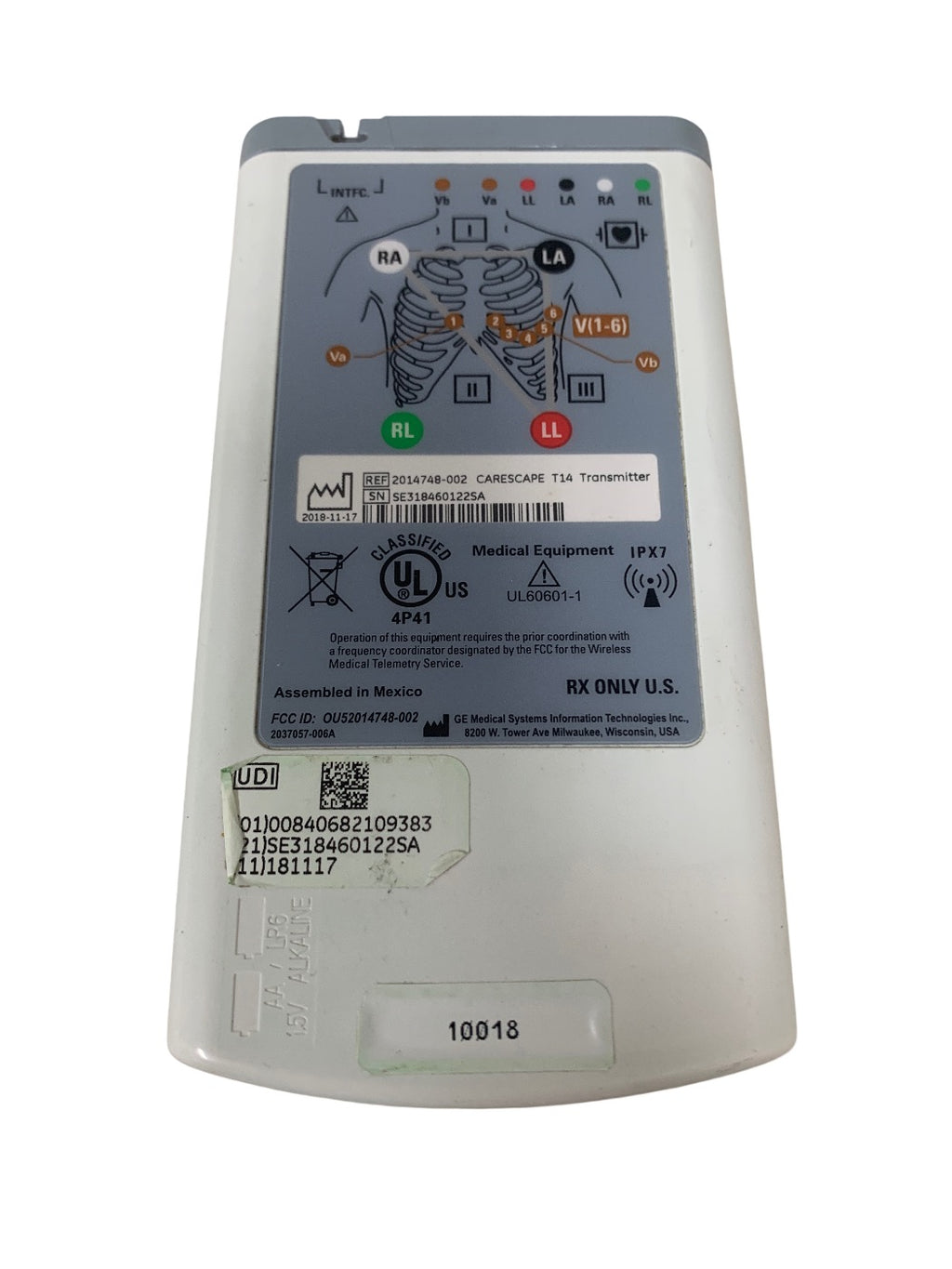GE HEALTHCARE Carescape T14 Telemetry Transmitter