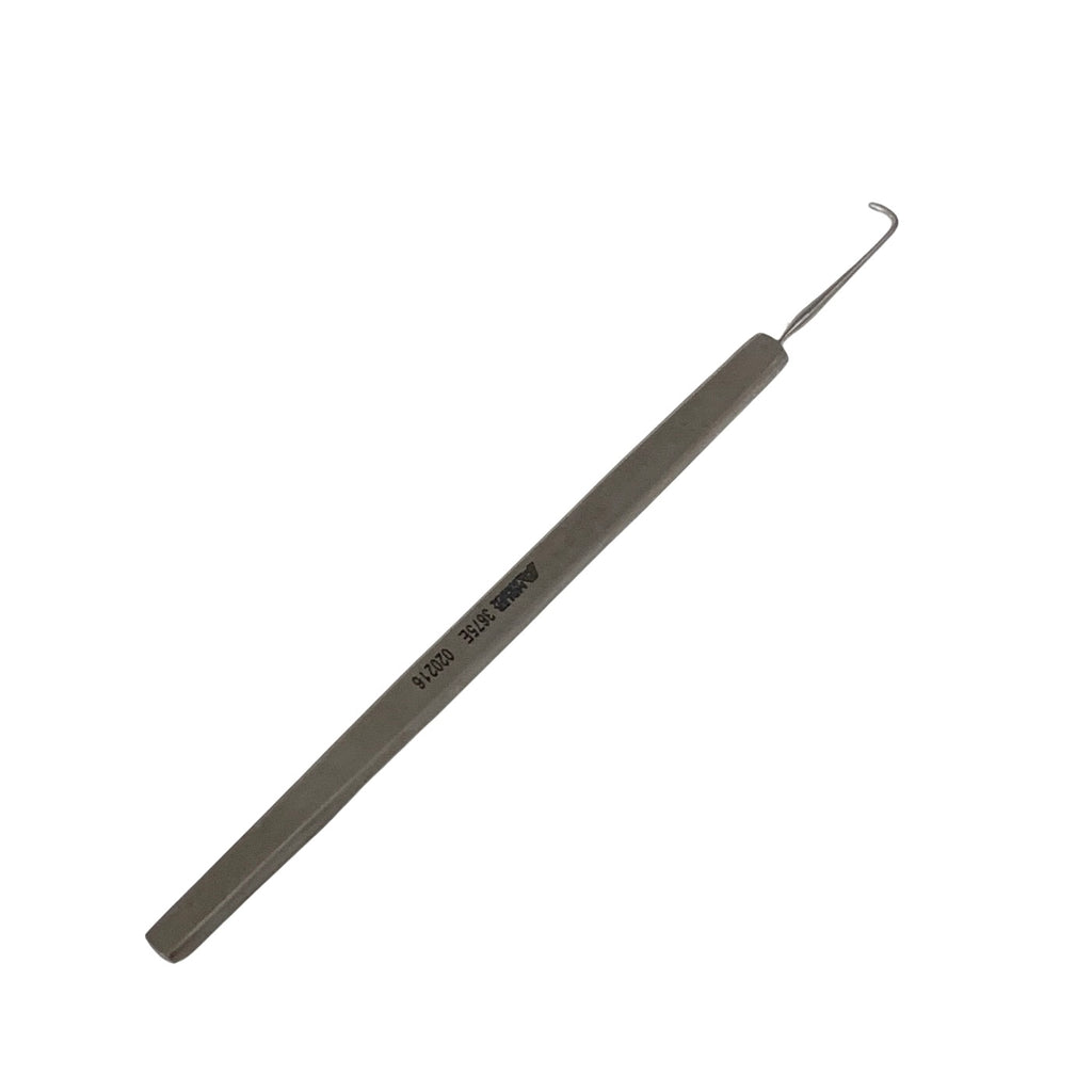 AMBLER REF 3675E Stevens tenotomy hook 4 3/4'',curved, 6.0mm blunt hook, flat handle