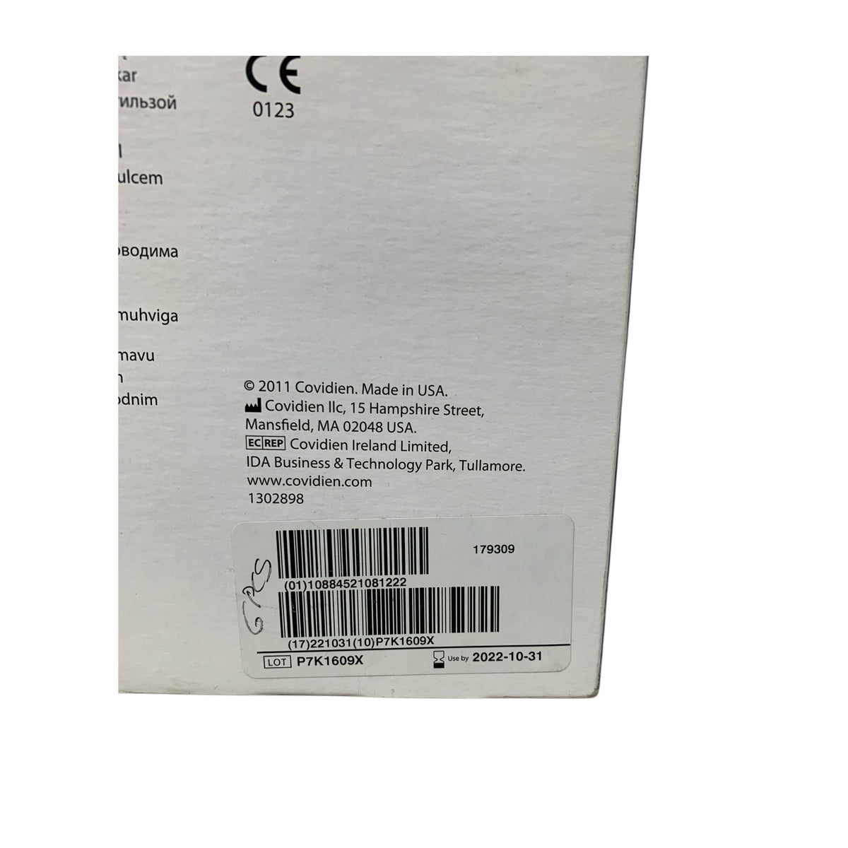 COVIDIEN 179309 Thoracoport Auto Suture Soft Trocar 12 mm Single Use with Non Conductive Sleeve Box Of 6 Exp 2022 10