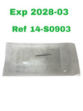 BRASSELER USA REF 14-S0903 Standard Bur Oval J-Latch Fluted Stryker 1607-2-35, Exp.2028/03